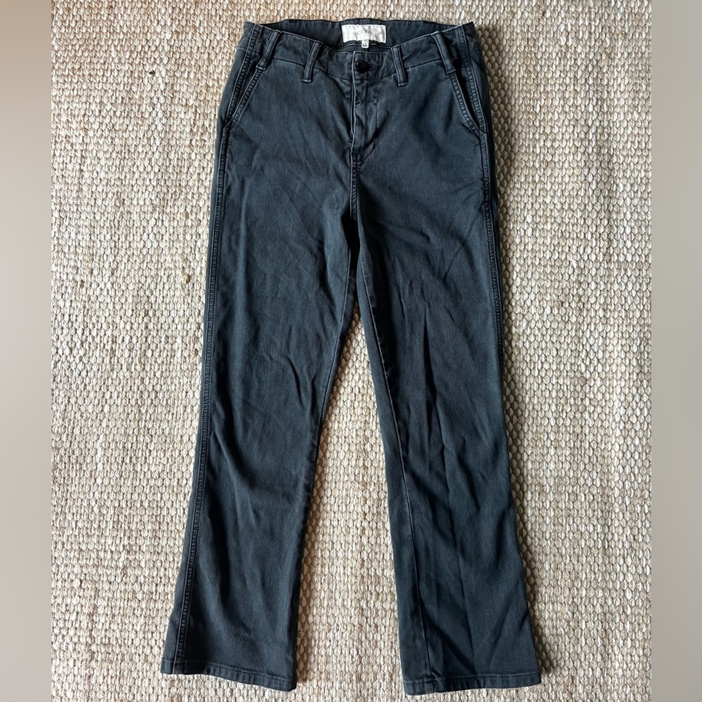 THE GREAT Corduroy Grey Jeans